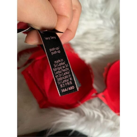 Victoria secret push up bra fancy sexy 36A - Picture 4 of 4